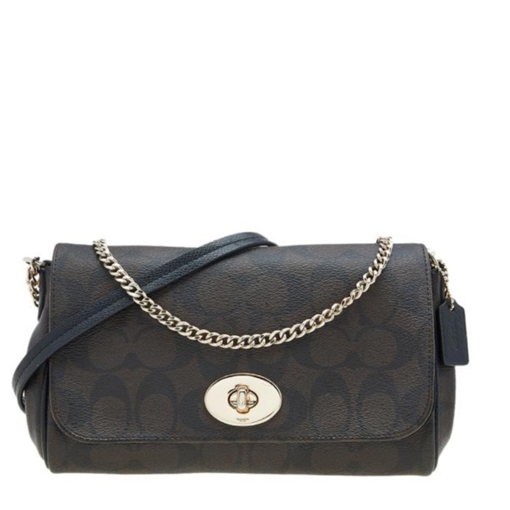 Coach Mini Ruby in Signature Canvas Coffee
